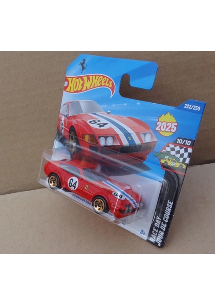 Ferrari 365 Gtb4 Competizione Diecast Model Araba (1:64 Ölçek) modelleri