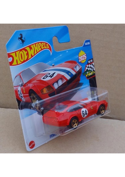 Ferrari 365 Gtb4 Competizione Diecast Model Araba (1:64 Ölçek) fırsatları