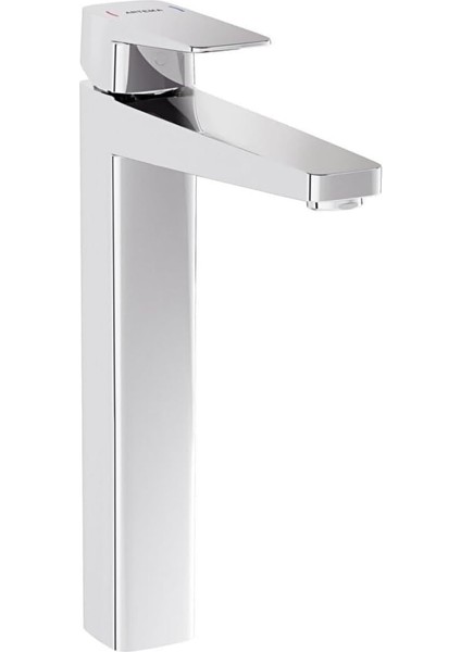 Root Square A42733ENR Blueco Çanak Lavabo Bataryası, Krom