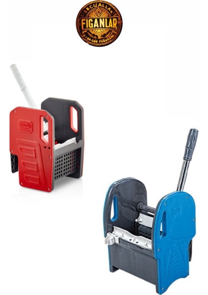 Çift Kovalı Temizlik Arabası Seti, Yedek Plastik Pres ve Dar Mop Sıkacağı fiyatları