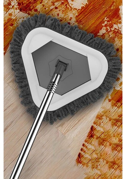 Teleskopik 3 Sopalı 2 Bezli Üçgen Cam Silme Aparatı, 150 cm fiyatları