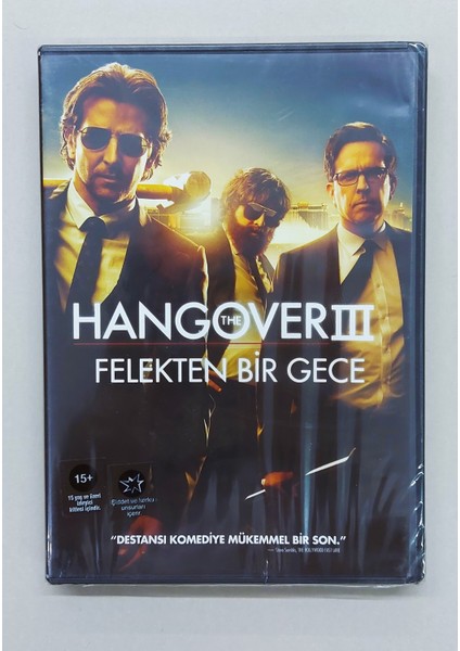 The Hangover Iıı Felekten Bir Gece 3 DVD Film