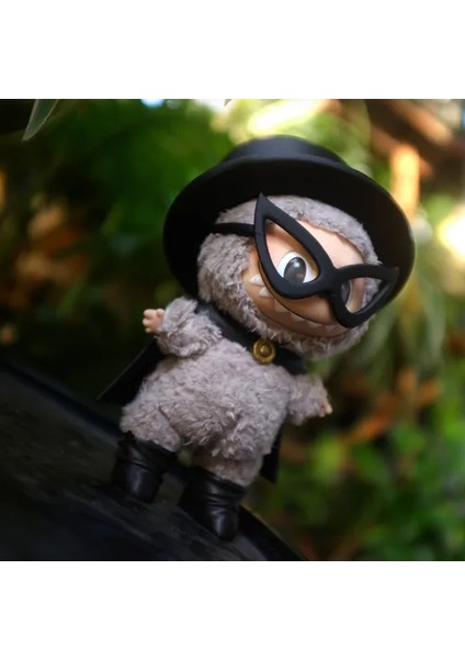 4 Parça Ayakkabı Şapka Pelerin Gözlük Aksesuar Seti Labubu (Oyuncak Bebek Dahil Değildir.) modelleri