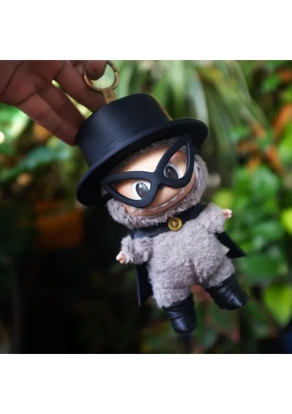 4 Parça Ayakkabı Şapka Pelerin Gözlük Aksesuar Seti Labubu (Oyuncak Bebek Dahil Değildir.) fırsatları