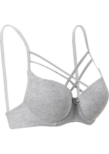 Iç Giyim Ebru Lüx Silikonlu Destekli Balenli Tulumlu Çapraz Sütyen (Sütyen Yıkama Topu Hediyeli )