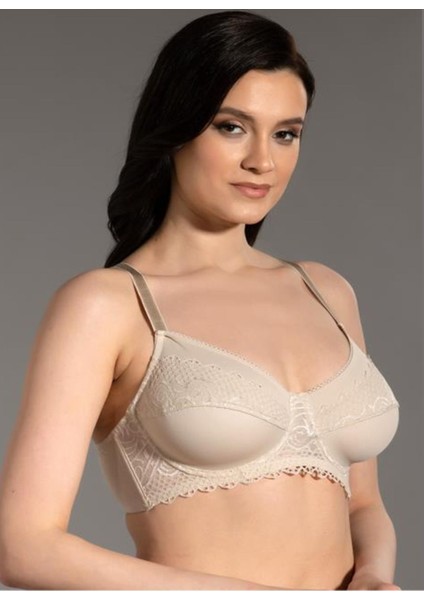 Iç Giyim New Bra Balenli Desteksiz Dantelli C-D Cup Size Süngerli Sütyen