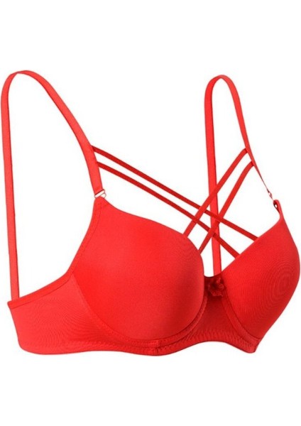 Iç Giyim Ebru Lüx Silikonlu Destekli Balenli Tulumlu Çapraz Sütyen (Sütyen Yıkama Topu Hediyeli )