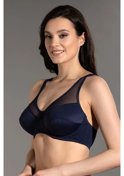 Iç Giyim New Bra Balenli Desteksiz Süngerli Tül Detaylı C-D Cup Size Sütyen modelleri