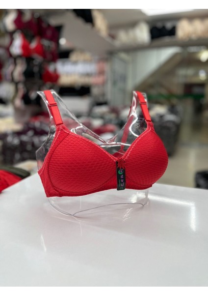 Iç Giyim Ebru Lüx Toparlayıcı Silikonlu Telsiz, Jakarlı Micro Sütyen (Sütyen Yıkama Topu Hediyeli )