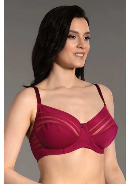 Iç Giyim New Bra Balenli Desteksiz Tül Detaylı C-D Cup Size Toparlayıcı Sütyen fiyatları