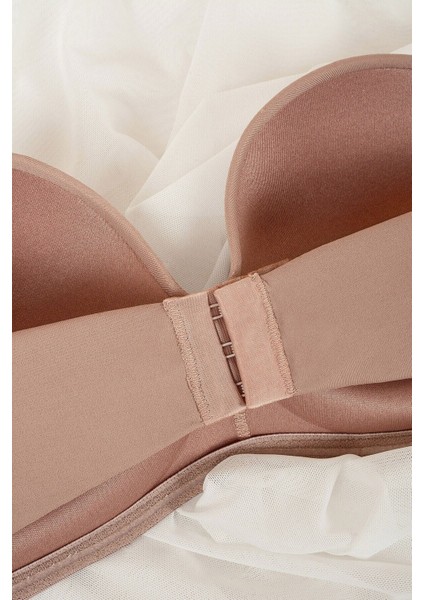 Iç Giyim Nbb Silikonlu Askısız Straplez Destekli Sütyen