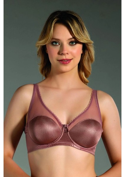 Iç Giyim New Bra Balenli Tül Detaylı Toparlayıcı Sütyen