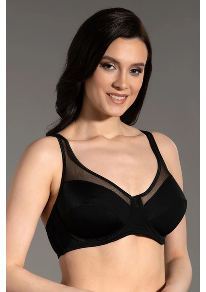 Iç Giyim New Bra Balenli Desteksiz Süngerli Tül Detaylı C-D Cup Size Sütyen fiyatları