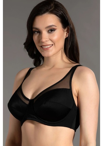 Iç Giyim New Bra Balenli Desteksiz Süngerli Tül Detaylı C-D Cup Size Sütyen modelleri