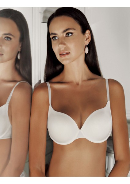 Iç Giyim New Bra Balenli Destekli Kulaklı Sütyen