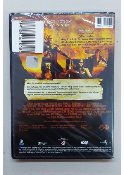 The Scorpion King 2 ( Akrep Kral 2 ) DVD Film ( Mumya Serisinden ) fiyatları