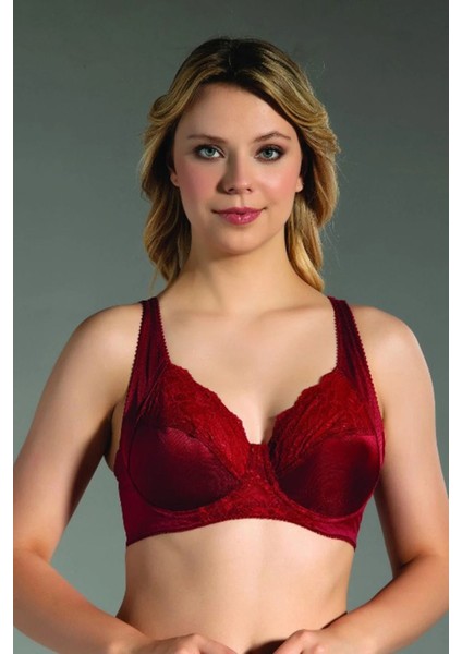 Iç Giyim New Bra Balenli Dantelli Toparlayıcı Sütyen