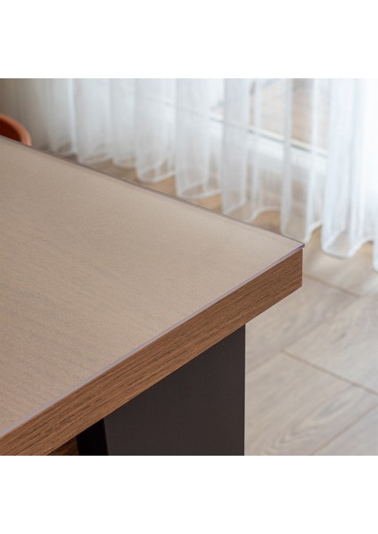 2 mm Buzlu Alman Üretimi -Gıda Temasına Uygun - Fitalat Içermeyen- Kokusuz - Şeffaf Pvc Masa Örtüsü modelleri