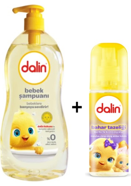 Bebek Şampuanı 700 ml + Dalin Bahar Tazeliği Bebek Kolonyası 150 ml 2'li Set