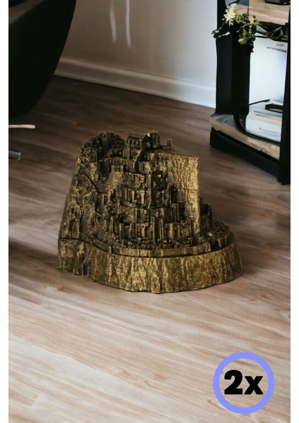 Kapı Takozu Kapı Tutacağı Kapı Stoperi Kapı Durdurucu Altın Eskitme 2 Adet Model 8