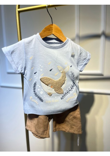 Hi Yunus Balıklı Erkek Bebek Alt-Üst Takım modelleri