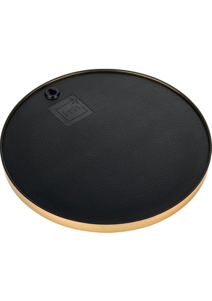 Altın Yuvarlak Aynalı Sunumluk, Kahve ve Çay Ikramlarınız Için 24X24 Büyüklük modelleri