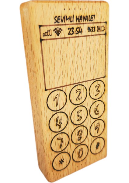 Cep Telefonu Ahşap Çocuk Oyuncağı Montessori fiyatları
