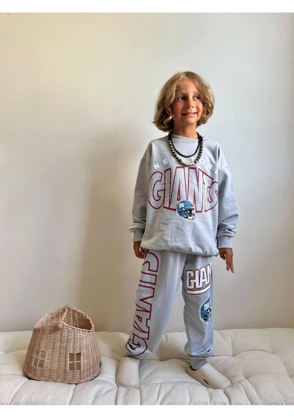 Baskılı Uzun Kollu Erkek Çocuk Alt Üst Takım