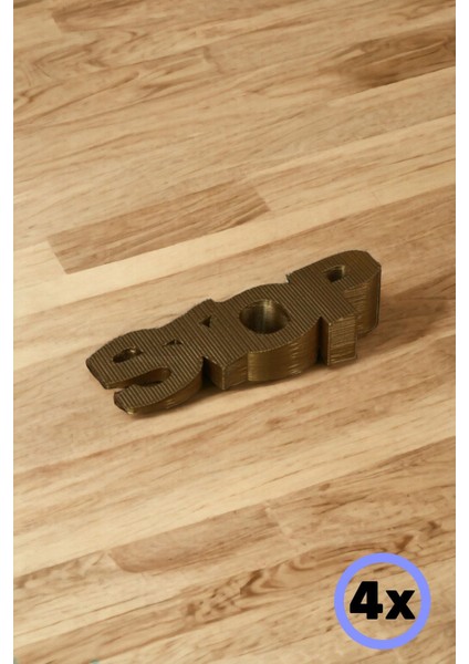 Kapı Takozu Kapı Tutacağı Kapı Stoperi Kapı Durdurucu Altın 4 Adet Model 4