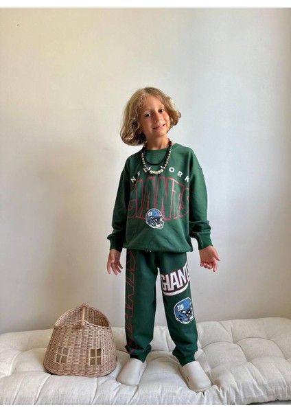 Baskılı Uzun Kollu Erkek Çocuk Alt Üst Takım modelleri