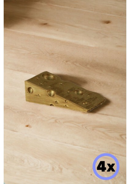 Kapı Takozu Kapı Tutacağı Kapı Stoperi Kapı Durdurucu Altın 4 Adet Model 6