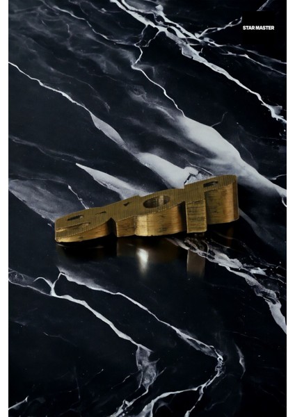 Kapı Takozu Kapı Tutacağı Kapı Stoperi Kapı Durdurucu Altın Eskitme 2 Adet Model 4