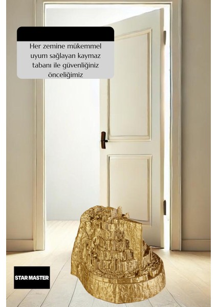 Kapı Takozu Kapı Tutacağı Kapı Stoperi Kapı Durdurucu Altın Model 8
