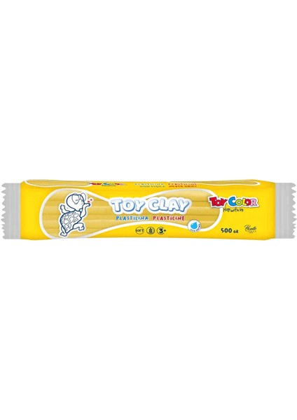 Plastilin Kurumayan Glutensiz Oyun Hamuru 500 Gr. Sarı