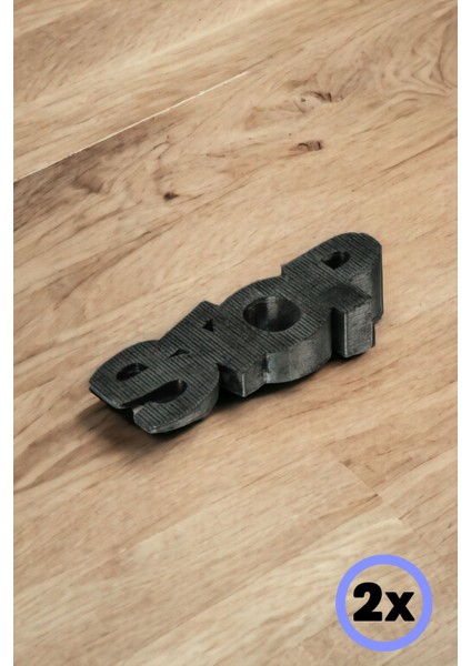 Kapı Takozu Kapı Tutacağı Kapı Stoperi Kapı Durdurucu Gümüş Eskitme 2 Adet Model 4