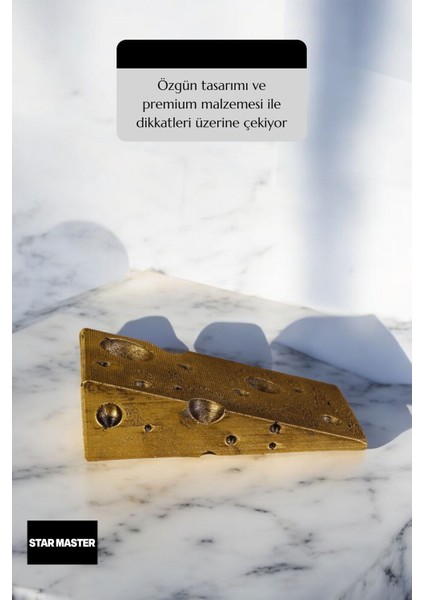 Kapı Takozu Kapı Tutacağı Kapı Stoperi Kapı Durdurucu Altın Eskitme Model 6