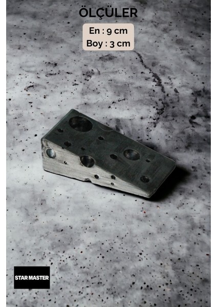 Kapı Takozu Kapı Tutacağı Kapı Stoperi Kapı Durdurucu Gümüş Eskitme Model 6