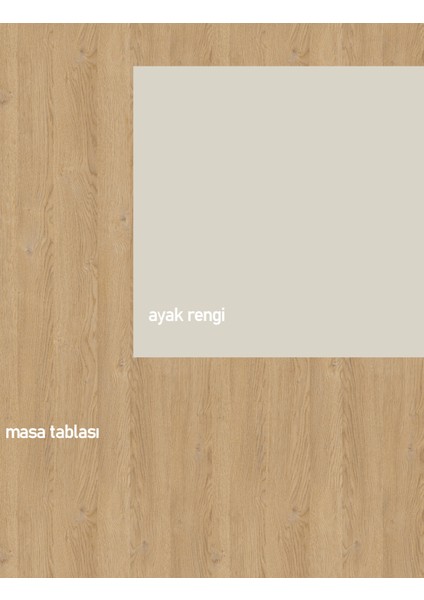 Alfa Masa - Mdflam Çalışma Masası Aynalı&Aksesuarlı Masa