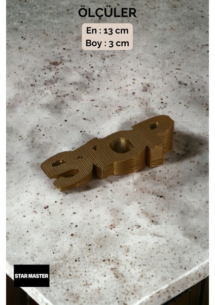 Kapı Takozu Kapı Tutacağı Kapı Stoperi Kapı Durdurucu Altın 4 Adet Model 4