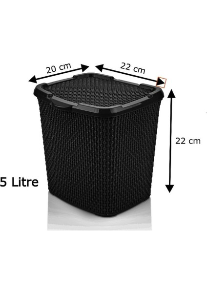 2'li Ölçek Kap ve Saklama Kutusu, 5l Damla Deterjan Hediyeli Siyah fırsatları