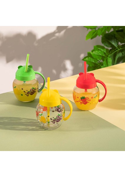 Qlux Alıştırma Bardağı Pipetli Bardak Bebek Çoçuk Meşrubat Bardağı Bpa Içermez fiyatları