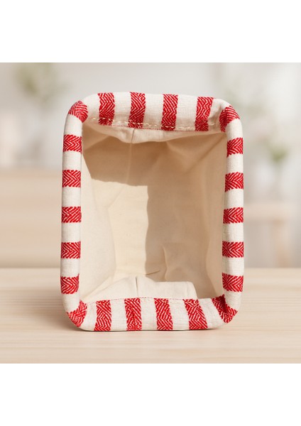 Çizgili Kanvas Kumaş Astarlı Burslu Clutch Çanta–günlük,gece,plaj ve Makyaj Çantası Kullanımlı fırsatları