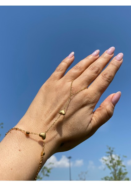 Şahmeran Zirkon Taşlı Paslanmaz Çelik Kalp Model