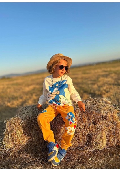 Baskılı Uzun Kollu Erkek Çocuk Alt Üst Takım modelleri