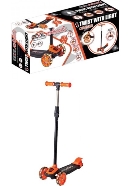 Cool Whells Işıklı Twist Scooter