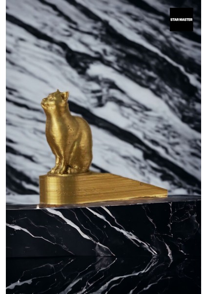 Kapı Takozu Kapı Tutacağı Kapı Stoperi Kapı Durdurucu Altın 4 Adet Model 2