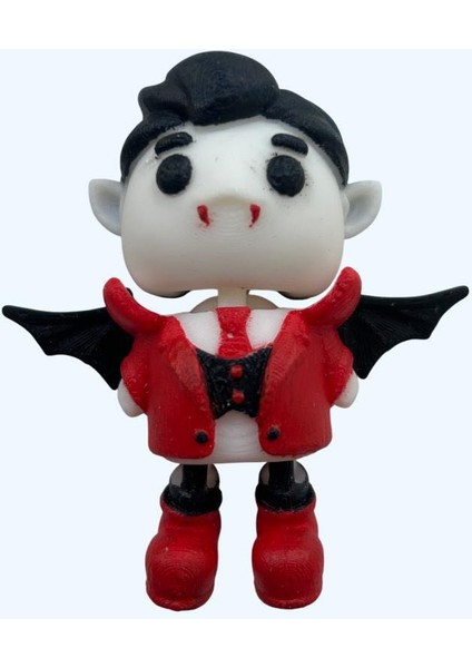 Hareketli Magnetli Little Flexi Dracula Figürü – Esnek Koleksiyon Oyuncağı