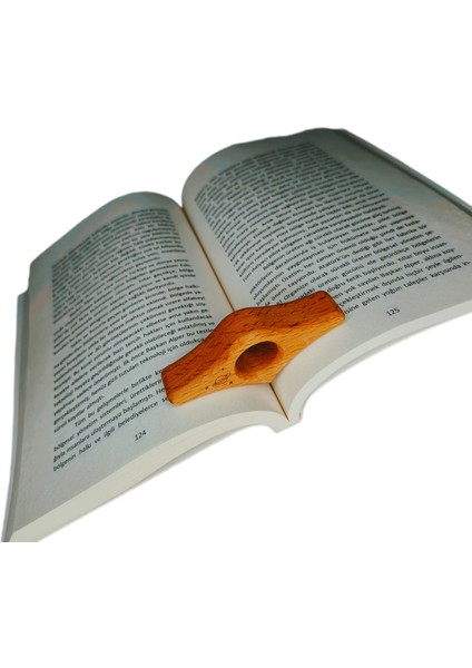 Kitap Okuma Ayracı Ahşap Satürn Figürlü Çift Yönlü Ayraç Hediyeli fırsatları