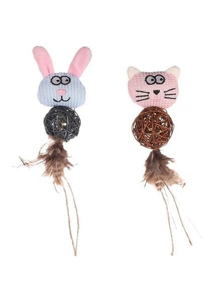 Chayenne ve Bear Peluş Kedi Oyuncağı