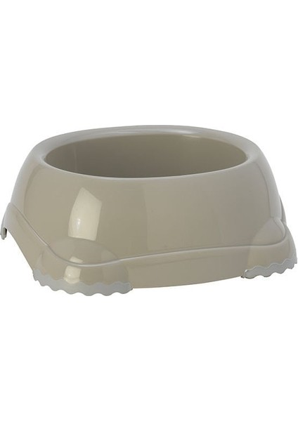 Smart Plastik Kedi ve Köpek Mama ve Su Kabı Gri 2200 Ml